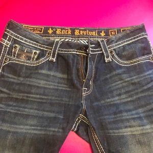 Rock revival woman jean